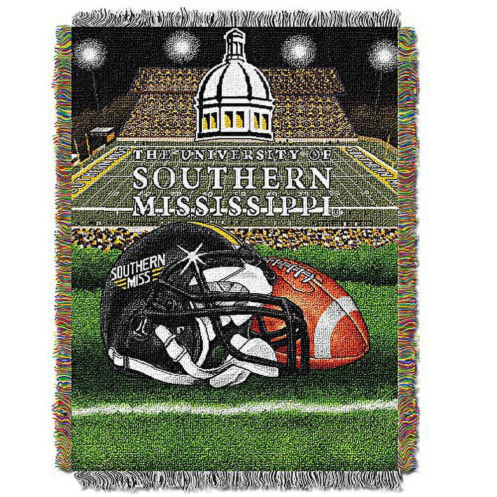 Mississippi (48"x60") Throw Woven Eagles (Home Southern NCAA Tapestry classic Advantage) Field