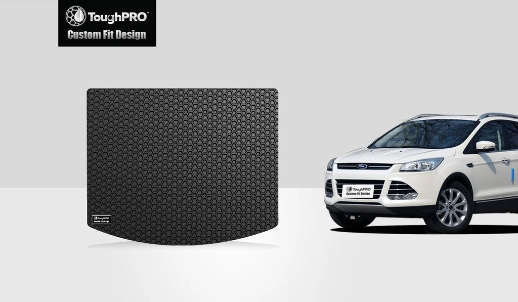 '- Duty Rubber 2018 - Cargo Compatible ToughPRO Heavy - Weather Black All with Escape - (Made FORD Mat in USA)