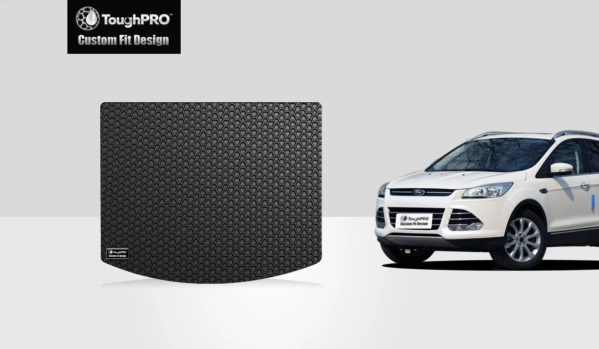 '- Duty Rubber 2018 - Cargo Compatible ToughPRO Heavy - Weather Black All with Escape - (Made FORD Mat in USA)