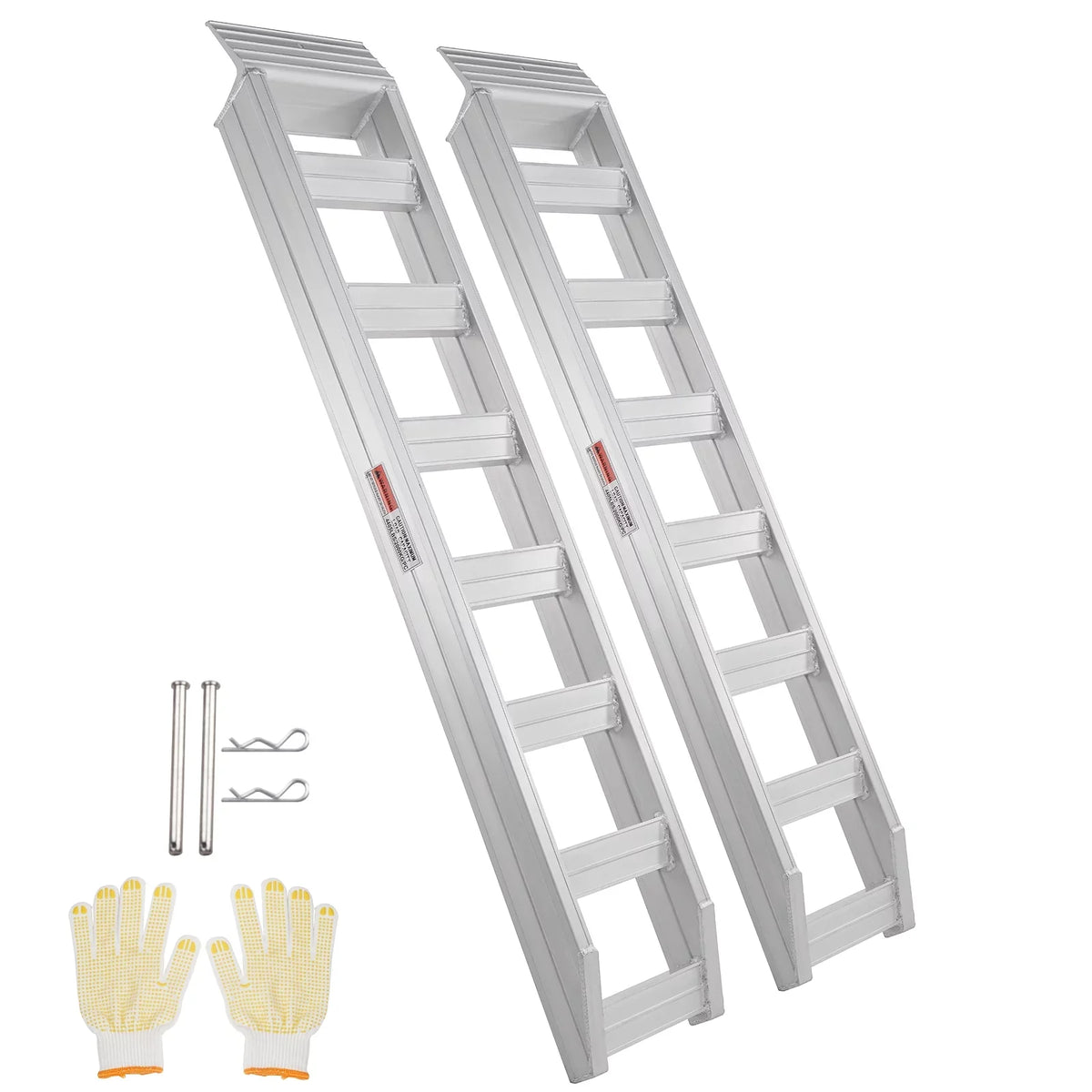 BENTISM Tractors Ends Durable ATVs UTVs special edition Ramps 72" Ton x Motorcycles Portable 8810 15" Non-slip Truck for Truck Flat Vehicle Ramps Loading Aluminum lb/4