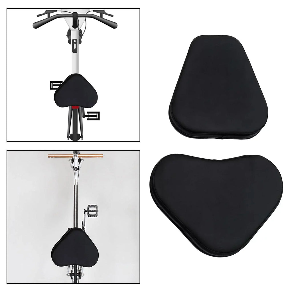 Cover Bike Mountain for high quality Bike Seat Support 12cm Black with Cushion Saddle Exercise Road Back 16cm