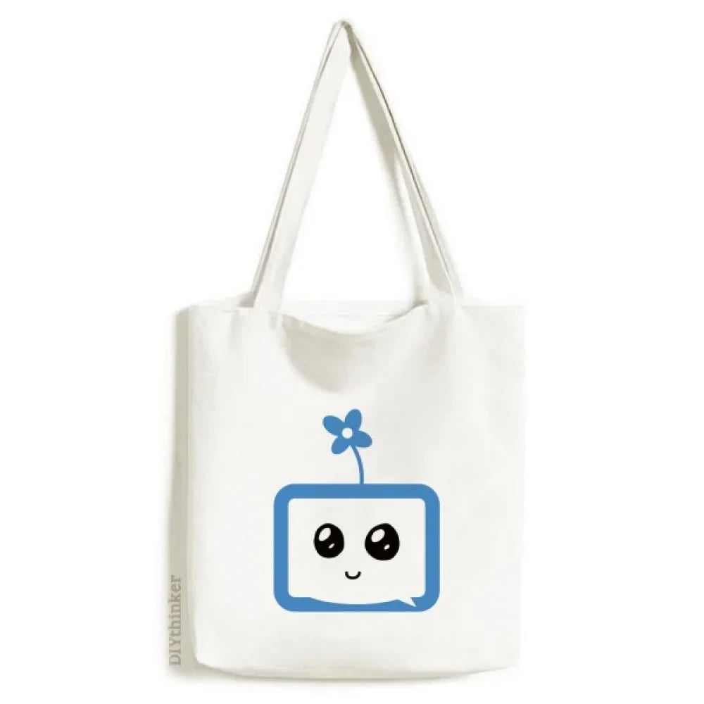 Casual Happy Clover Bag Canvas TV Small Original Satchel Handbag Shopping Sle new Tote