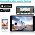 9600mAh Battery, Wireless JahyElec Mount, Magnetic classic for WiFi Front/Rear Backup Camera, Ideal View