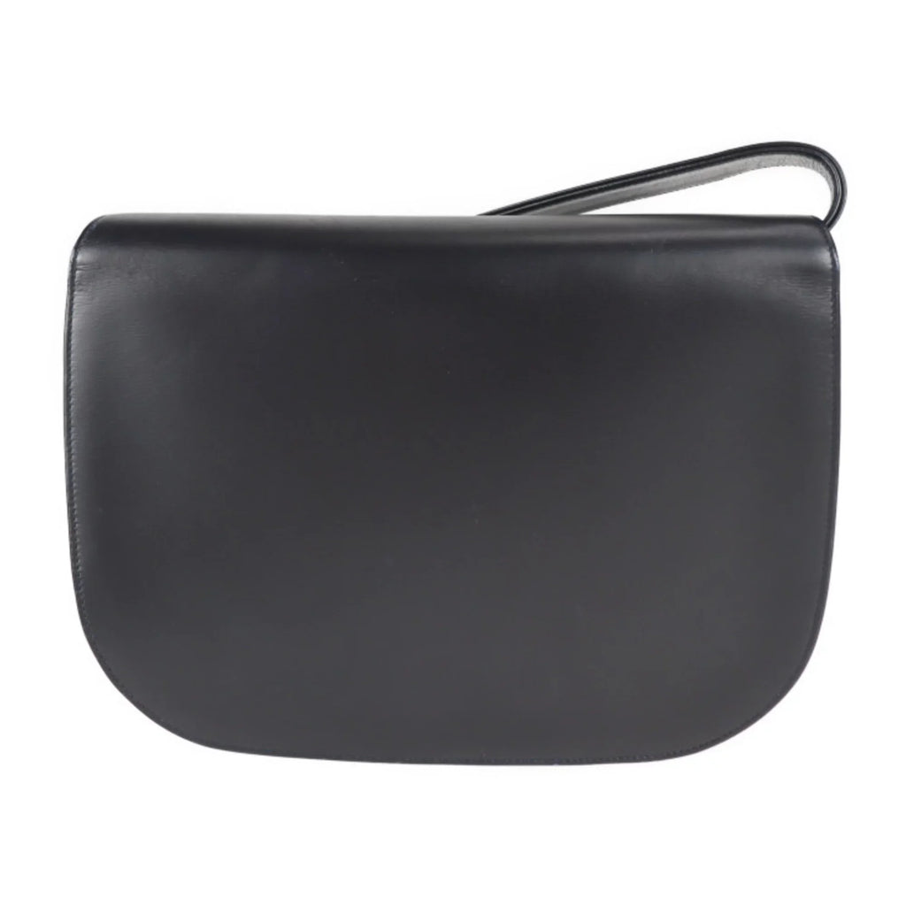 leather bag (Good) Cartier new line calf CARTIER navy shoulder 2WAY clutch sapphire dark Pre-Owned