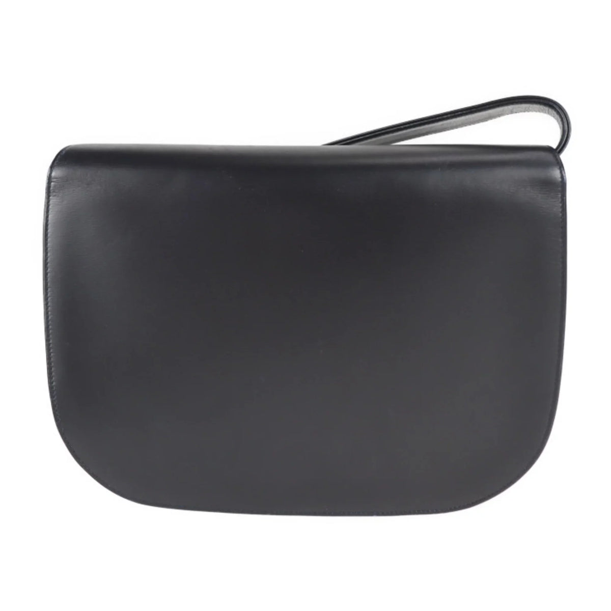 leather bag (Good) Cartier new line calf CARTIER navy shoulder 2WAY clutch sapphire dark Pre-Owned