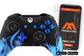 S Custom FPS blue) SMART Blue Xbox Fire One (Matte COD mods. Controller. Warzone Soft Fire high quality Rapid Modded