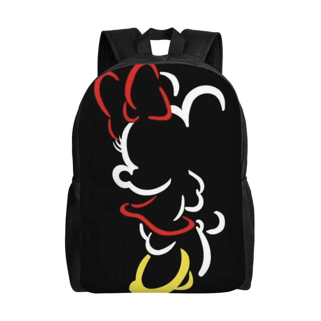 special edition Backpack Daypacks Cartoon Casual Backpacks Printed Multipurpose 3D Minnie Travel Anime Bags