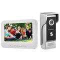 System, Home AMOCAM Intercom, Monitor high quality Camera Night Vision Surveillance Wired 7 Intercom Video Monitoring, Video Inches Door Kit, Intercom Door Unlock, for IR Phone Video Doorbell Dual-Way Support