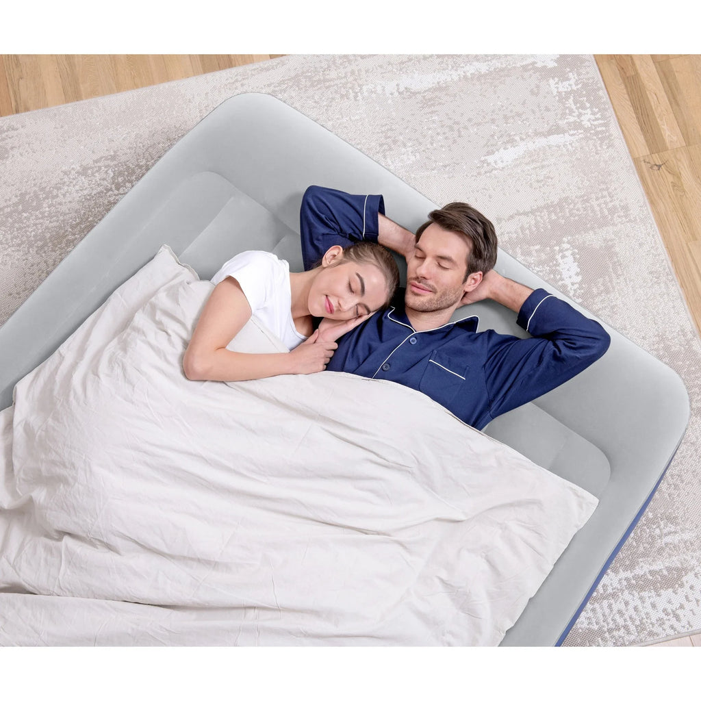 special edition 18” and Queen Tritech Bestway with Pump AC Built-in Mattress Antimicrobial Air Coating