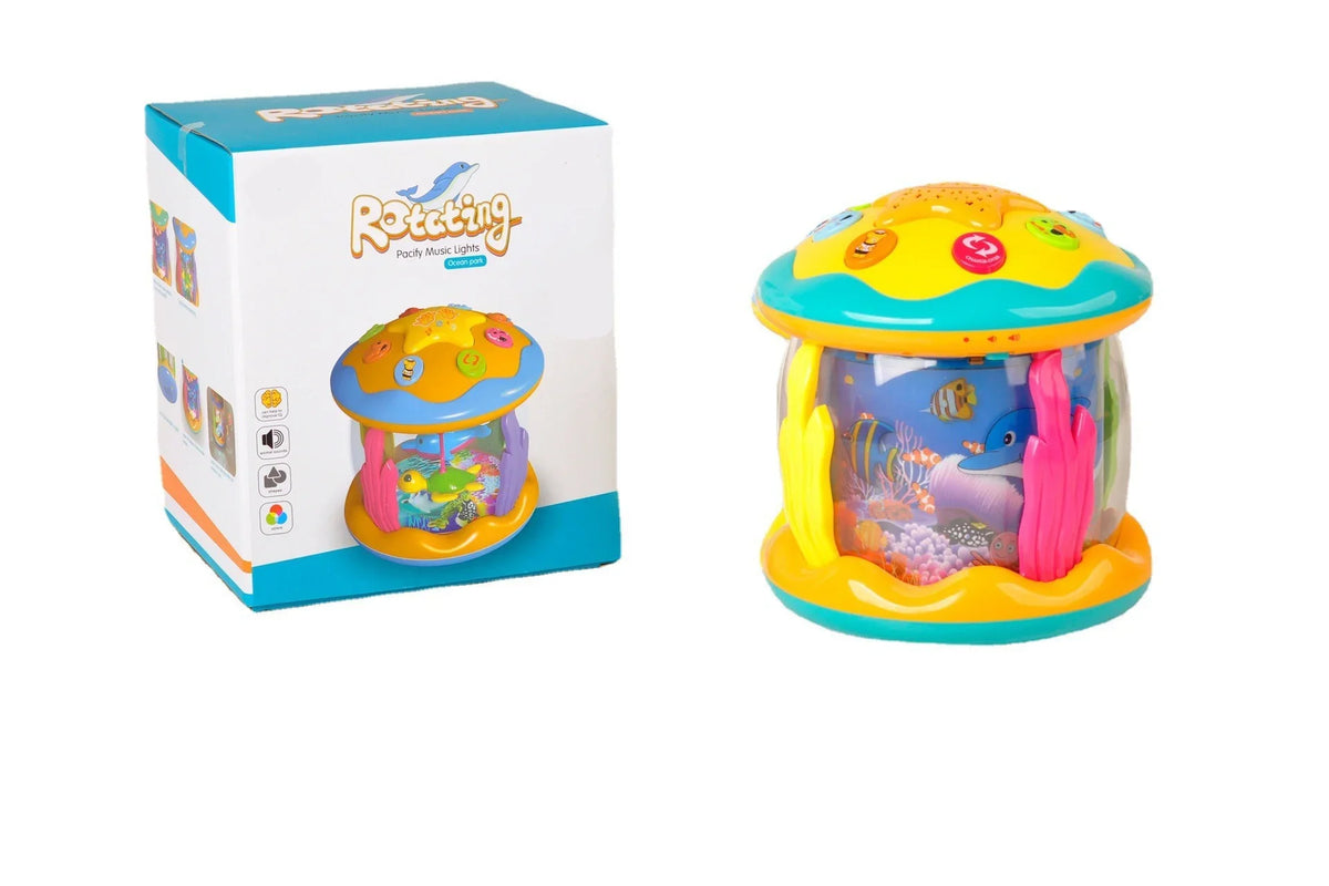 high quality Months for 3 12-24 Projector Up 2 Girls Months, Toys Learning Infant Old Tummy Musical for Gifts Light Boys Year Time Crawling Baby Baby Toys Toddlers Toys Ocean Toys 6-12 1