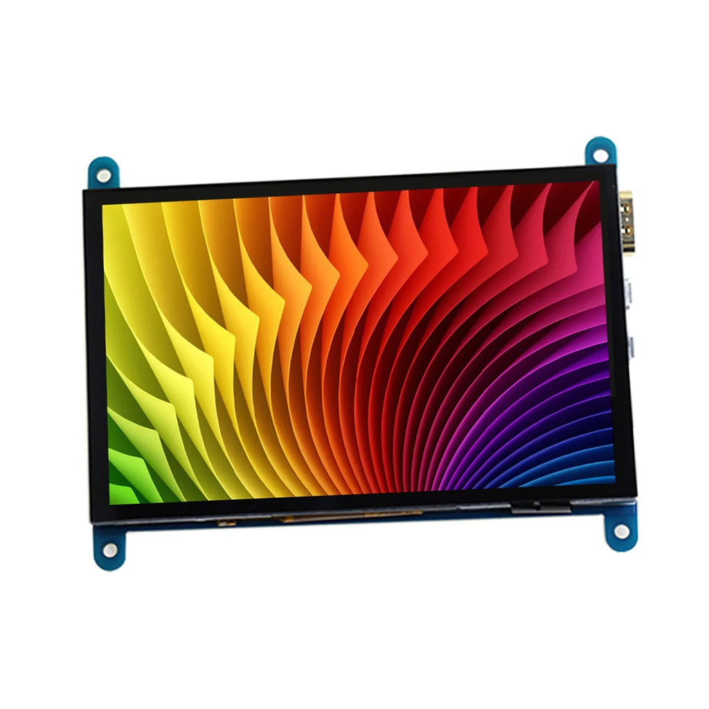 moobody Display with Small 800*480 with Portable USB Interface Touchscreen Resolution Capacitive Raspberry 5 Inch Pi Tool Compatible
