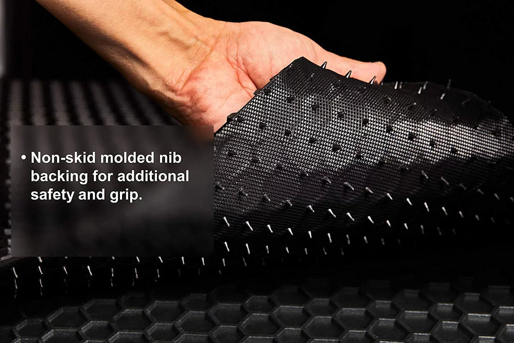 with + Floor - Set Hybrid - - All Mats Compatible Floor Row Duty Chrysler 2021 Weather TOUGHPRO Cargo Mat Pacifica Heavy Accessories 3rd +