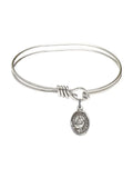of Bracelet 3/4 Silver w/ Oval Hook Sterling Sweden inch Catherine St. Eye 5 in Bangle