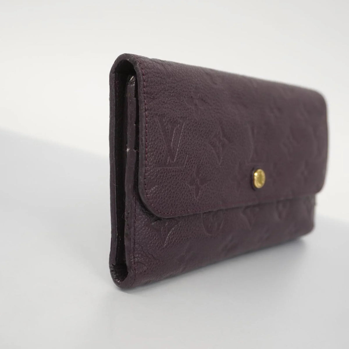 (Good) Ladies Monogram Pre-Owned Wallet M60294 trendy Vuitton Long Portefeuille Orb Virtuose Empreinte Louis Tri-fold