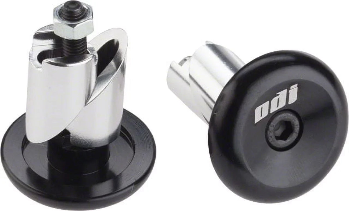 End Plugs Grip Black Odi Aluminum