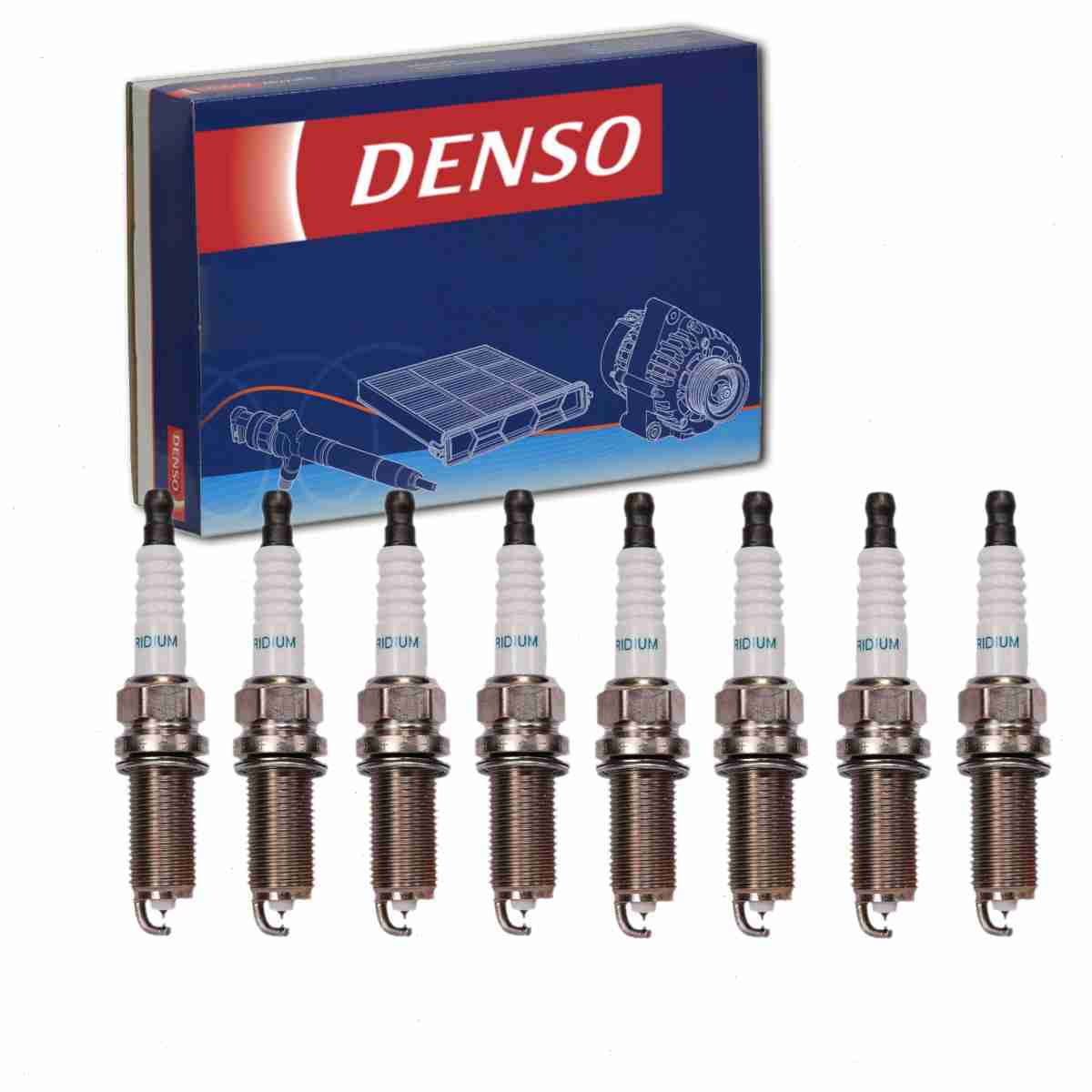 FK20HQR8 Ignition 18845-08200 3459 trendy Plugs pc for DENSO Spark Secondary Wire 8