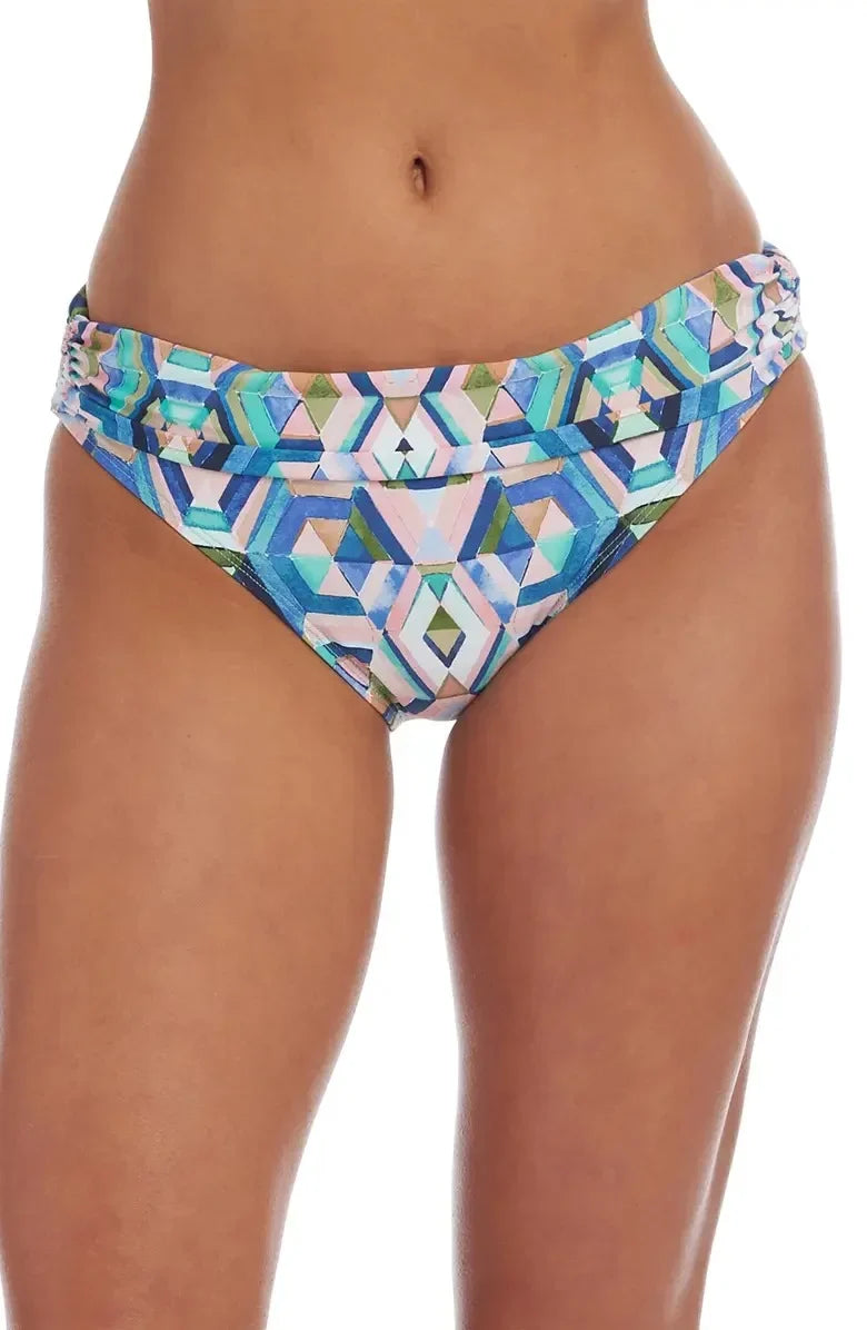 La Womens Blanca Bottom Bikini Banded Swimsuit Hipster