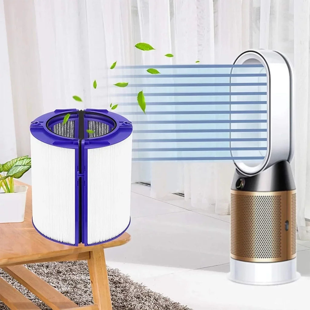 Carbon Purifier DP04, and 2-in-1 HP04 Activated Air Filter HEPA Pure True Purifying Fan special edition 360° Cool for Filter TP04 Replacement