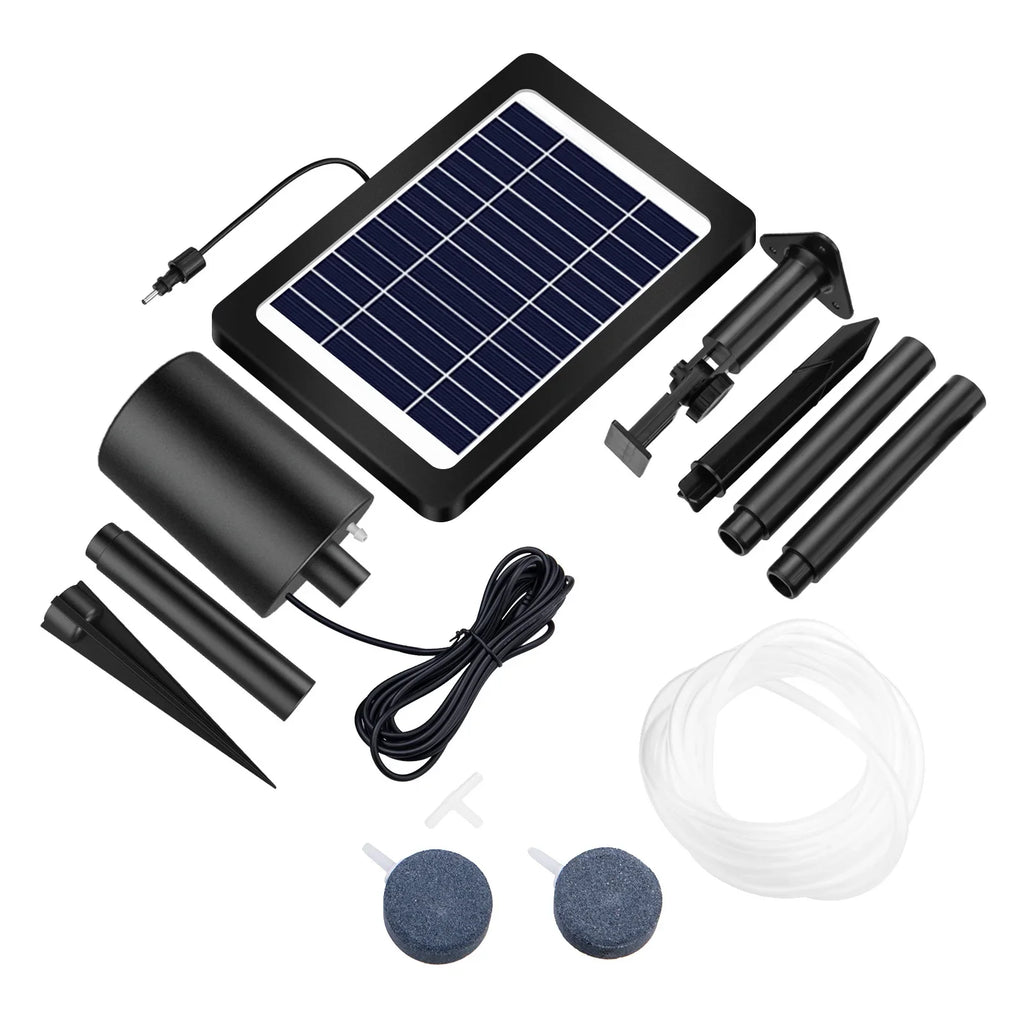 Pond moobody classic Perfect Oxygenation Pond Pump, 3 for Fishing Air with in Modes Aerator Stock 4W, Hydroponics Solar Powered
