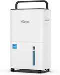 HOGARLABS Box PD11C Dehumidifier for Sq 3500 Open Hose Home with - Pint WHITE Drain Ft 50
