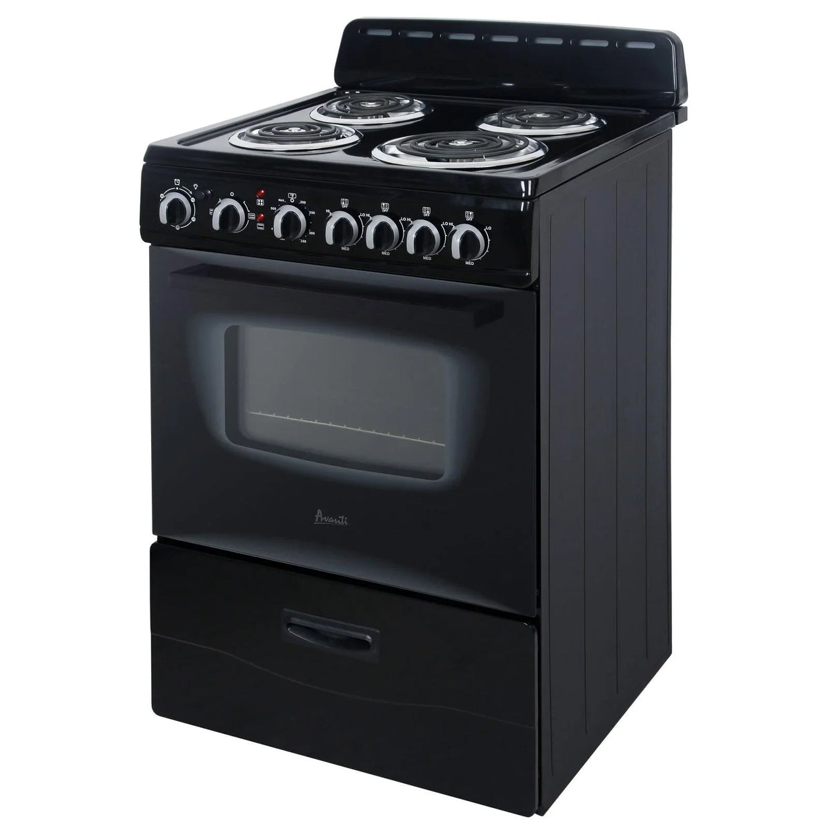 24 Electric Avanti high quality Inch White Freestanding ERU240P0W Range -