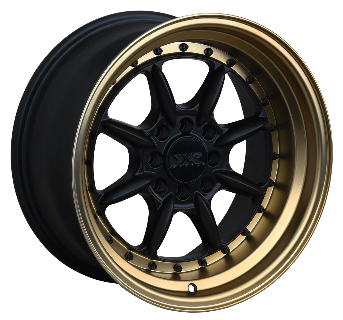/ Flat XXR 20et Black Wheel 15x8 Lip Bronze 4x100/4x114.3 002.5
