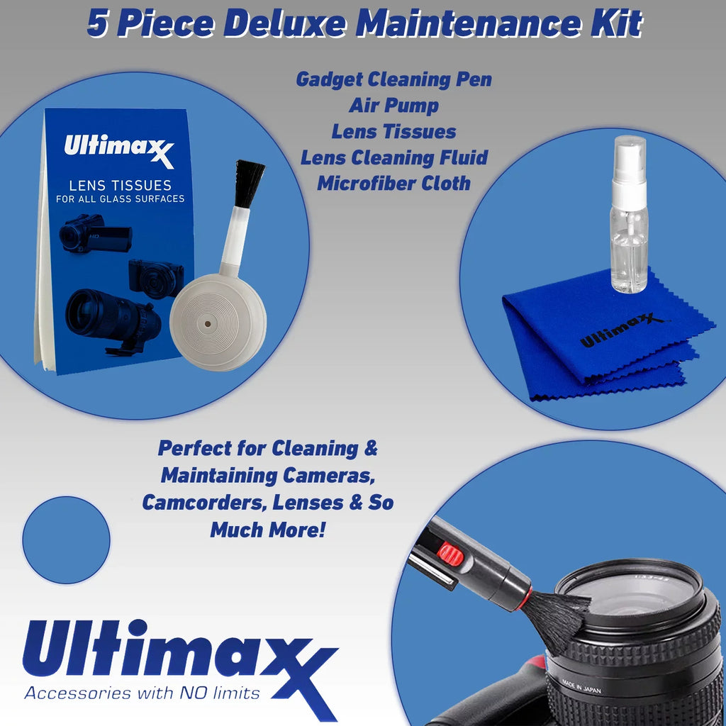 Much Lightweight 25mm Tripod SanDisk 64GB Mirrorless Lens & Accessory f/1.8 Deluxe & FE Manual Bundle: SDXC, + Lens Camera More 28-60mm 72” Alpha a6400 with Ultimaxx f/4-5.6 Ultra Digital