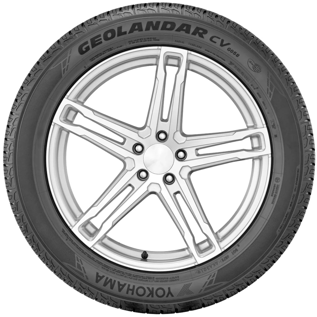107V Yokohama Tire G058 Season BW CV All 235/60R18XL Geolandar