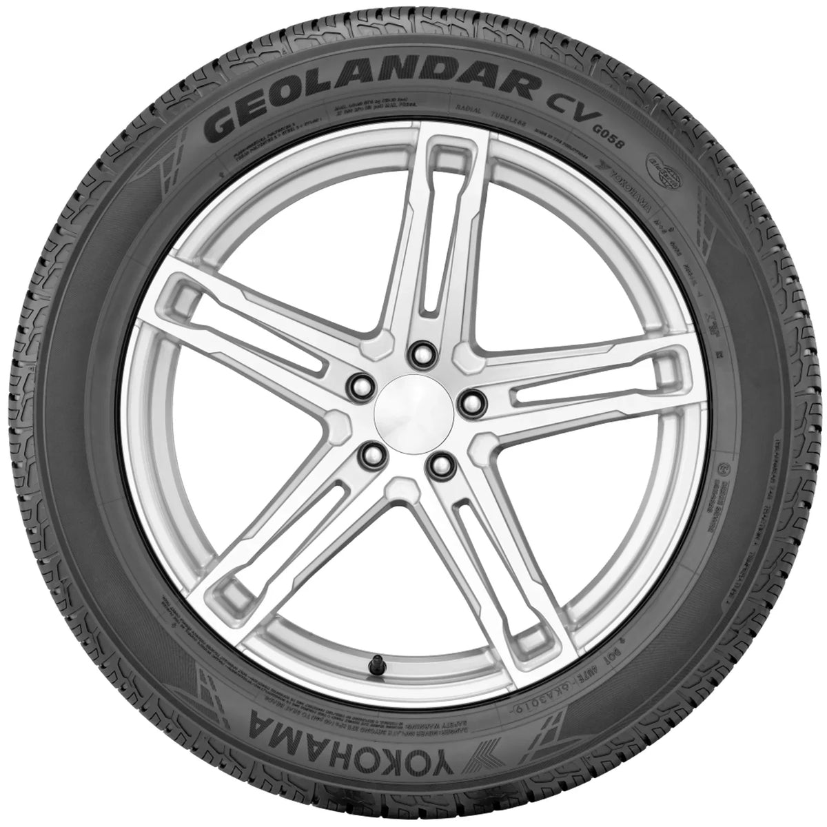 107V Yokohama Tire G058 Season BW CV All 235/60R18XL Geolandar