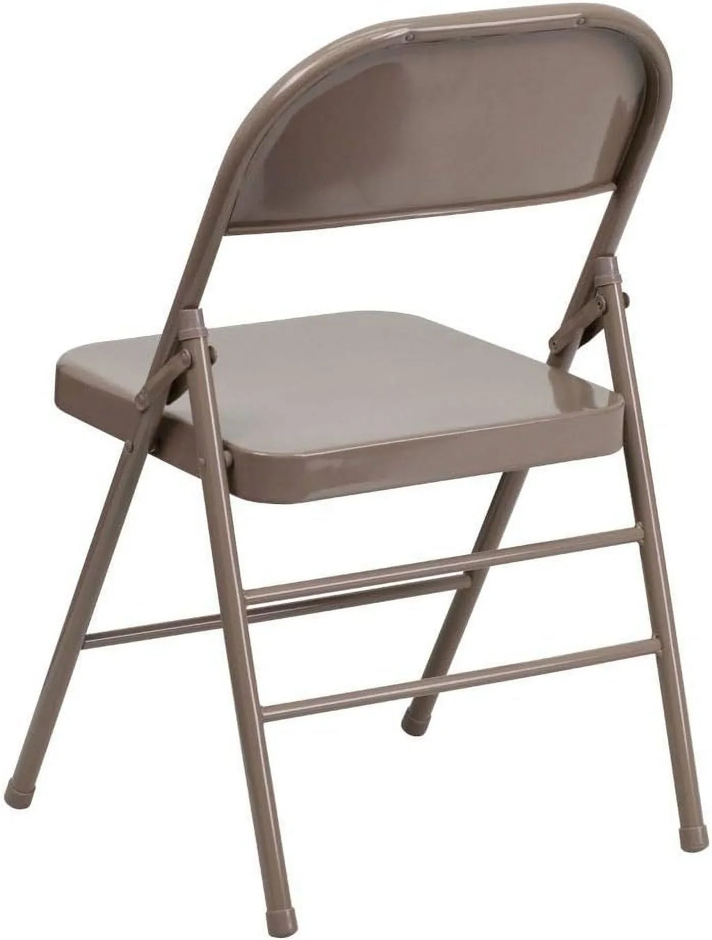 Triple 2 Folding Pack HERCULES special edition Chair Metal Series Braced Hinged Beige & Double