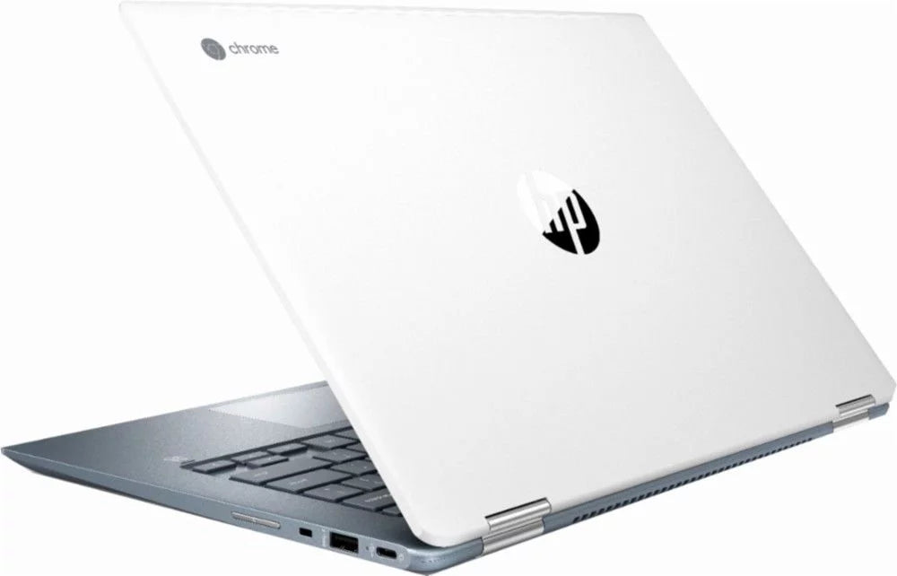 Blue eMMC - 14" Ceramic Chromebook Memory Cloud 2-in-1 Intel Touchscreen i3 And 14-DA0011DX 8GB Notebook 64GB In White Flash - Core Memory Touch-Screen HP Laptop - - - HP Finish