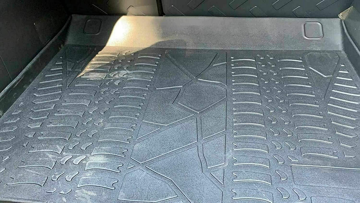Trunk Toyota EA FJ – Rubber with Trunk Design Install Car – 2007-2014 Raised Mats Laser Cruiser – – Trunk Non-Slip for Weather-Resistant – Liner Easy Pre-Cut Cargo Mat EACCESSORIES Mat for to Lip Cars