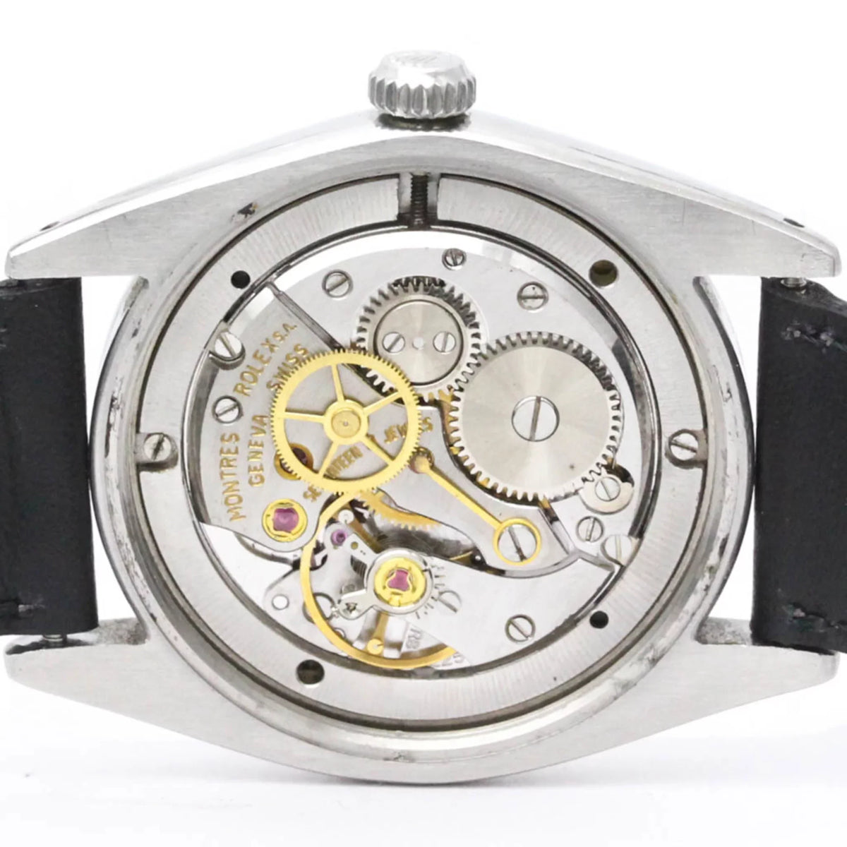 Authenticated Vintage Watch Oyster 6694 BF555830 Mens special edition Precision Steel Hand-winding Used Date