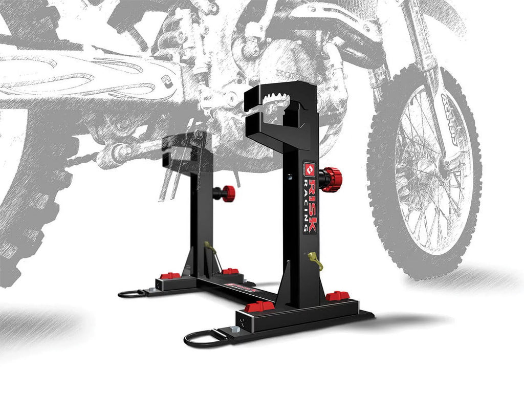 Bike Transport Lock-N-Load Big Motorcycle System 77849 Risk 77-849 Black/Steel Racing
