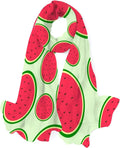 Shawl Lightweight high quality Hyjoy Seeds Scarf for Long Wrap Girls With Silk Scarves Women Neck Watermelon