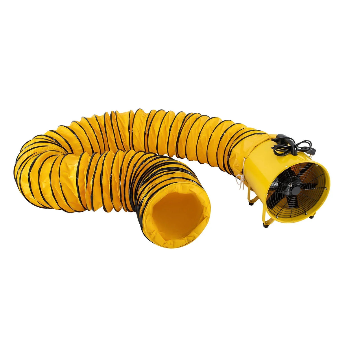 Extractor Portable Home Blower & Noise Utility Fan classic Fume High-Velocity 3178 16-Inches for CFM 32.8ft with Hose, Low 2160 1100W and Duct Exhaust Ventilator, Job Site