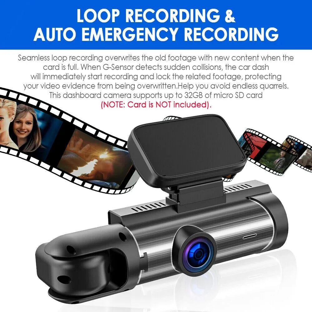 G·PEH Inside Lens Cam Recording - Ensure Dash and trendy with Your Front Road Dual Safety