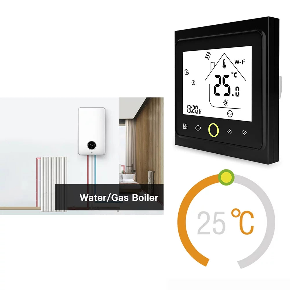 / Temperature With Temperature Water Compatible -- Thermostat,5a / Compatible Wi-fi With / Water GoolRC Smart Smart classic Temperature App Boiler