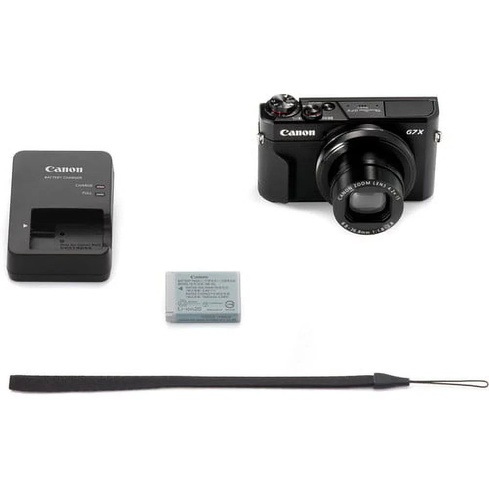 trendy Mark BATT G7 II EXT 32GB Tripod X Bundle + PowerShot + Digital + Canon Camera