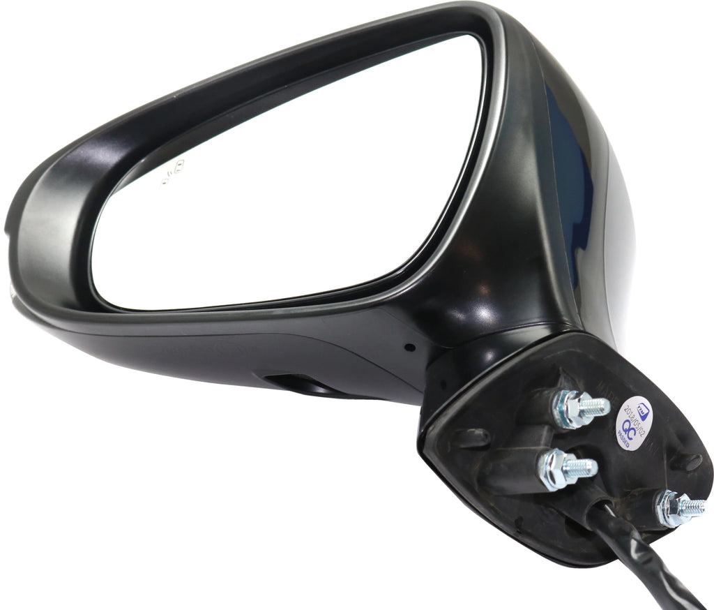 2014-2018 Blind Spot GS350 Detection Glass Light Driver In-housing Heated Side 2016 Compatible Mirror Paintable GS200t Lexus classic in Left With w/ Kool-Vue Signal