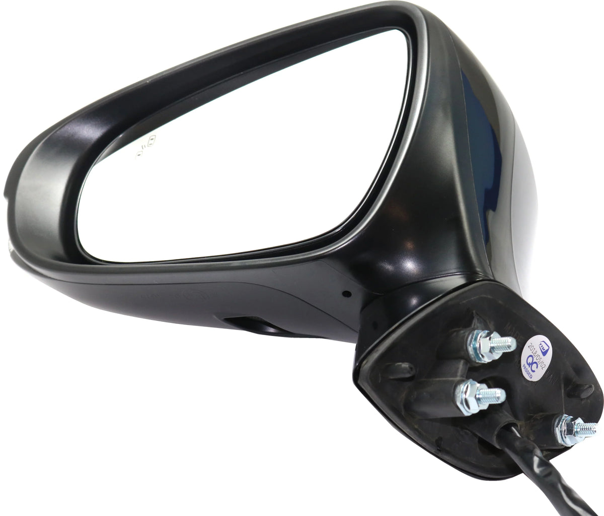 2014-2018 Blind Spot GS350 Detection Glass Light Driver In-housing Heated Side 2016 Compatible Mirror Paintable GS200t Lexus classic in Left With w/ Kool-Vue Signal