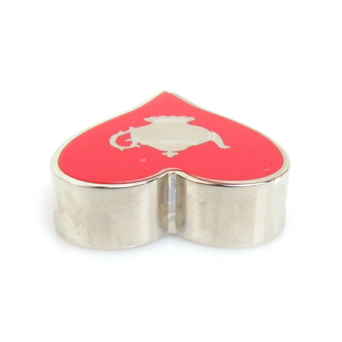 Metal/Enamel Silver/Red Pre-Owned Ring Time HERMES Women's Muffler (Good) Scarf Tea