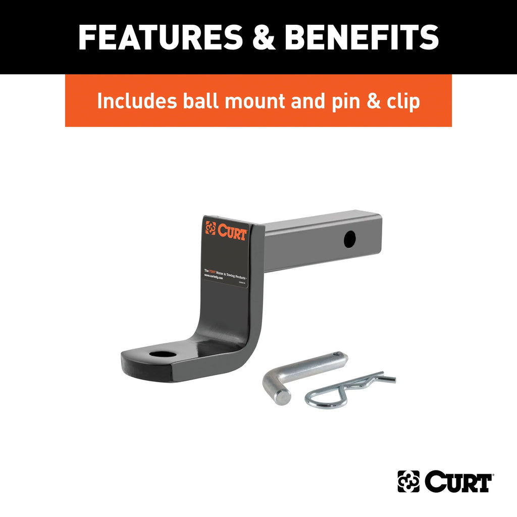 Receiver, Mount, CURT Trailer with Chevrolet Ball 114333 Class Select Hitch 1 trendy Spark Compatible 1-1/4-Inch with