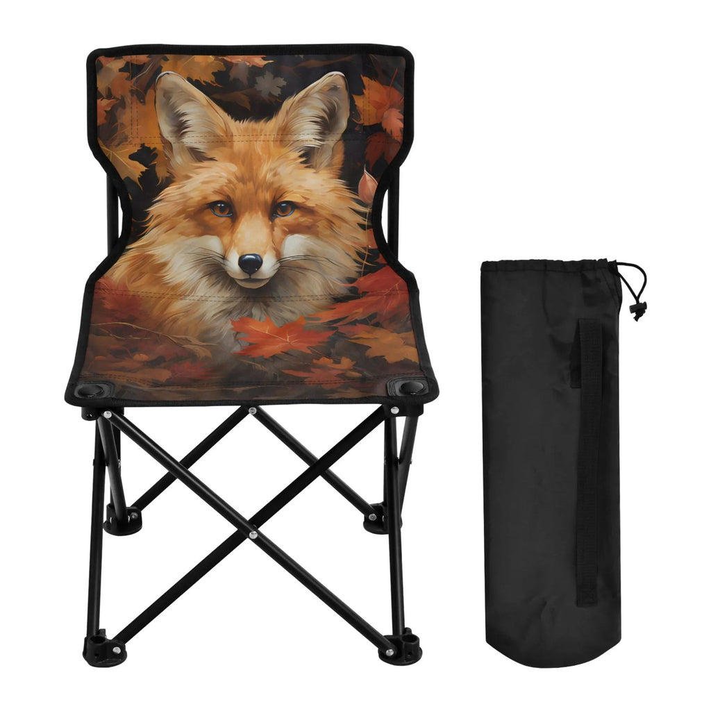 in Folding trendy Portable Autumn Beach 220LBS Leaves Carry Chair Lawn with Chair Support to Fishing Outdoor Chair Chair Fox Camping Bag