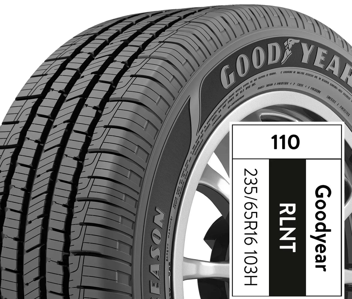 classic Reliant 235/65R16 All-Season Tire All-Season Goodyear 103H