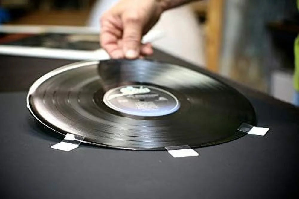 Display Matting Silver Frame) Record Disc White Vinyl / (Brushed 12" Picture Frame LP