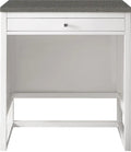 Athens with 30 Glossy Top, trendy White Expo 3 CM James Countertop Grey Unit Martin Furniture in. Quartz