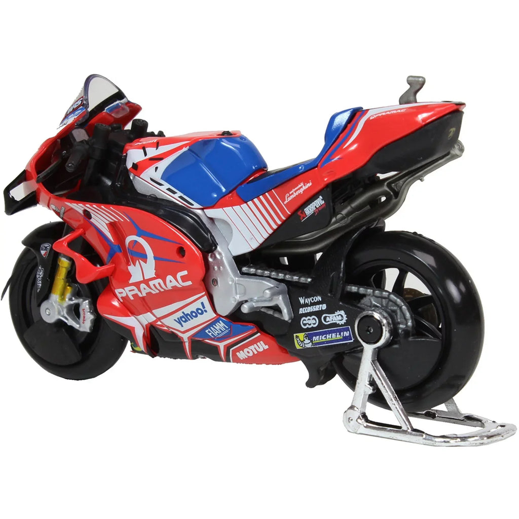scale Martin Pramac [1:18 Ducati in Jorge Red/Blue] Racing Motorcycle new (2021)
