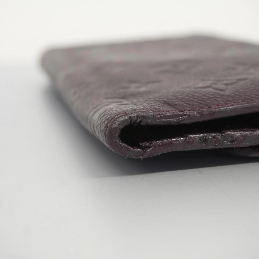 (Good) Ladies Monogram Pre-Owned Wallet M60294 trendy Vuitton Long Portefeuille Orb Virtuose Empreinte Louis Tri-fold