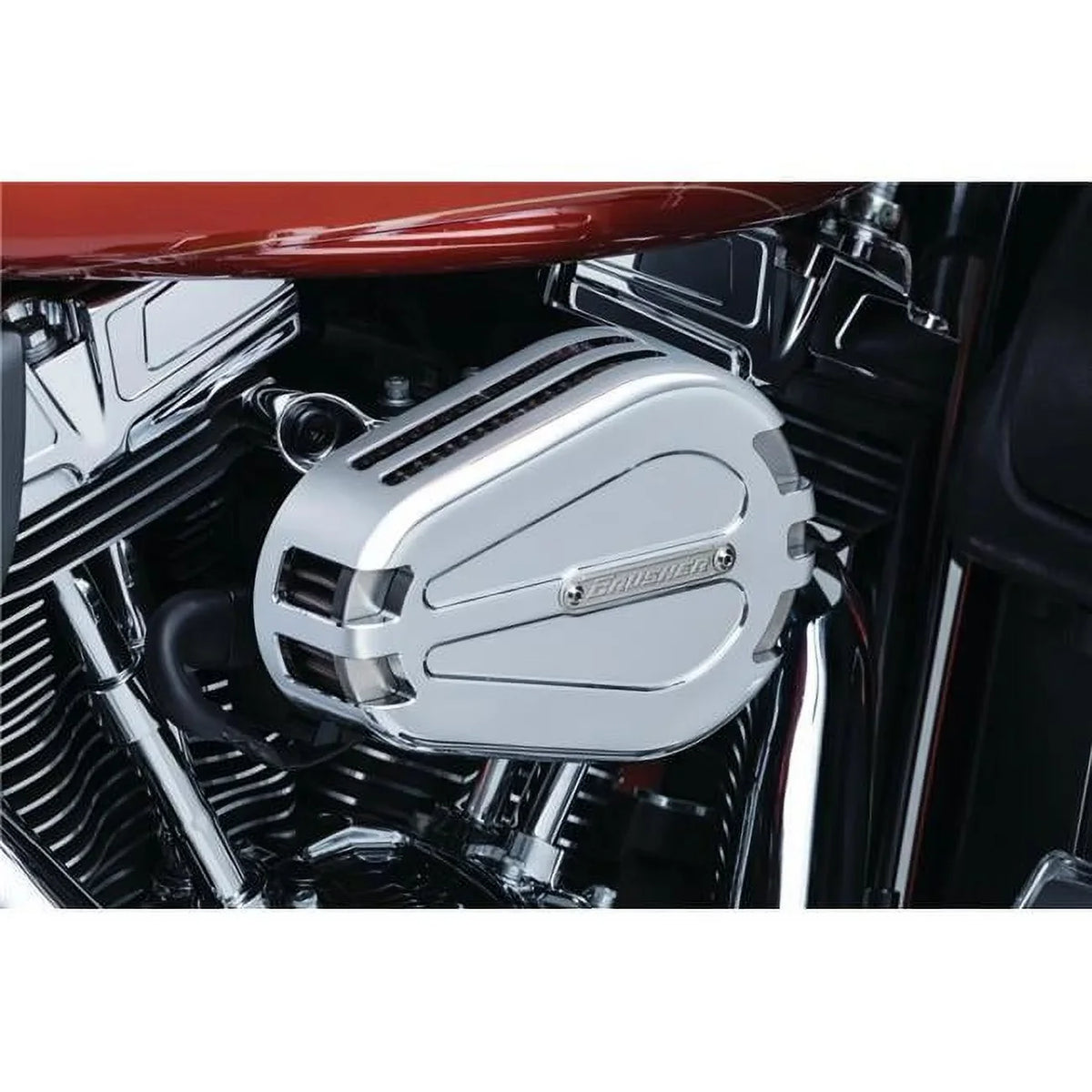 Motorcycles, Milwaukee-Eight Crusher Chrome Kit 2017-19 Kuryakyn Harley-Davidson Pro 9935 Maverick Air For Cleaner/Filter
